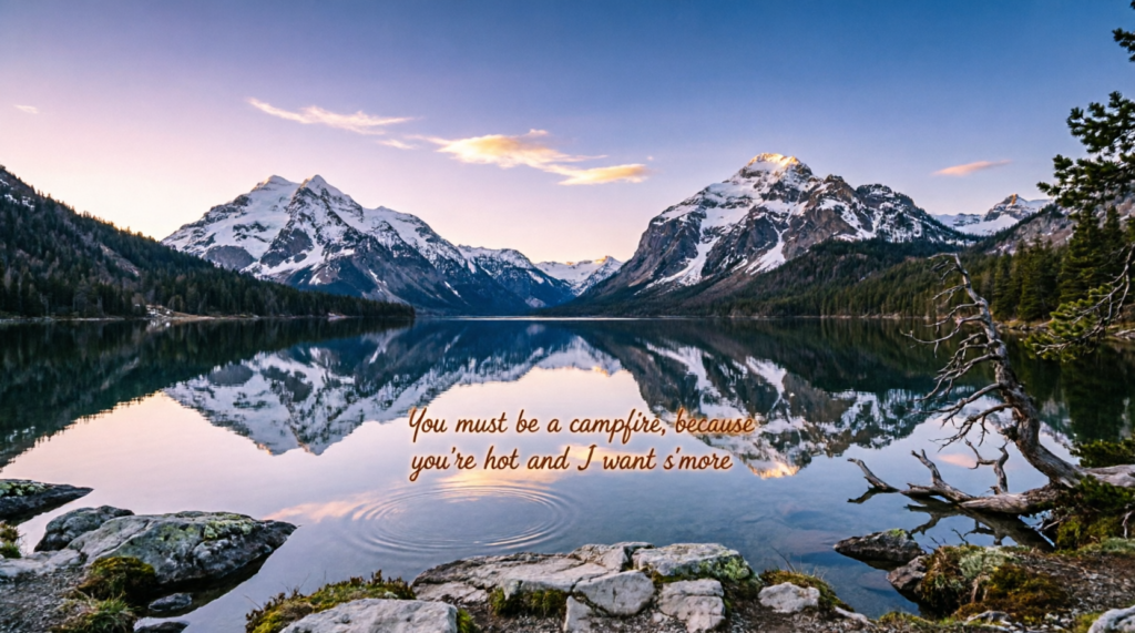 Cheesy Mountain Pickup Lines