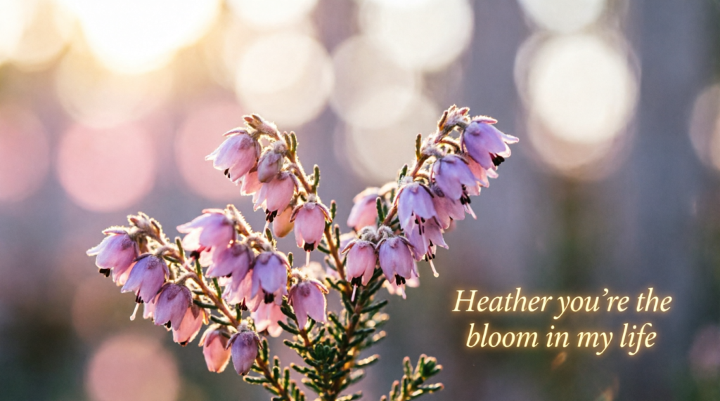 Flirty Heather Pickup Lines