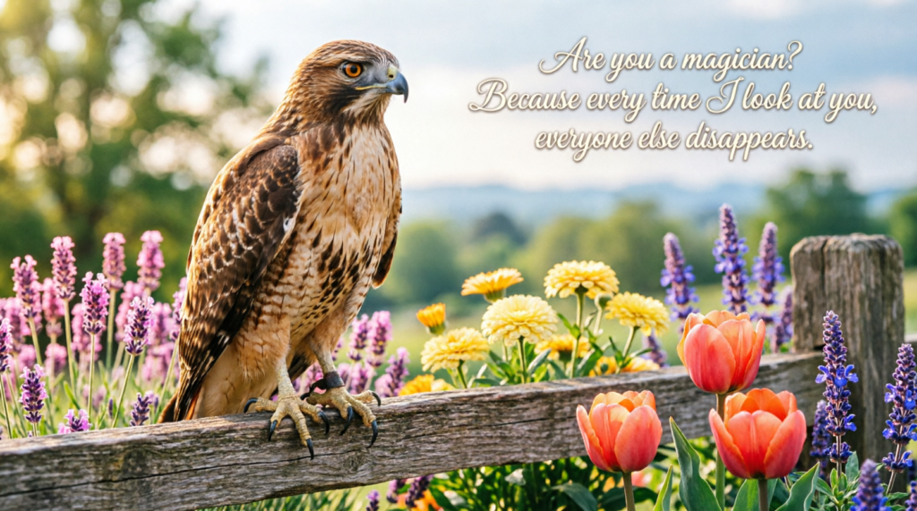 Funny Hawk Pickup Lines