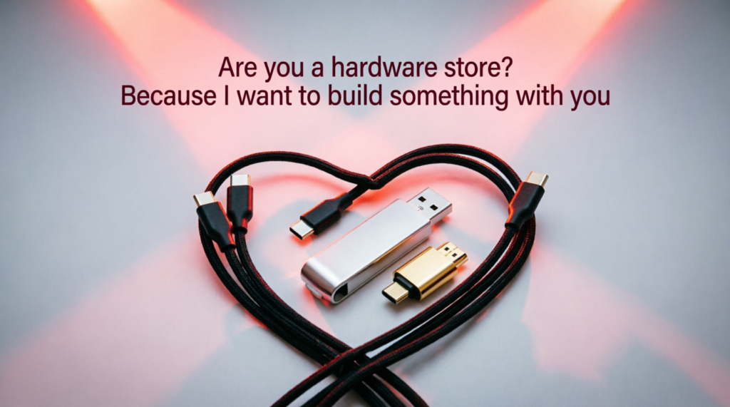 Flirty Computer Hardware Pickup Lines