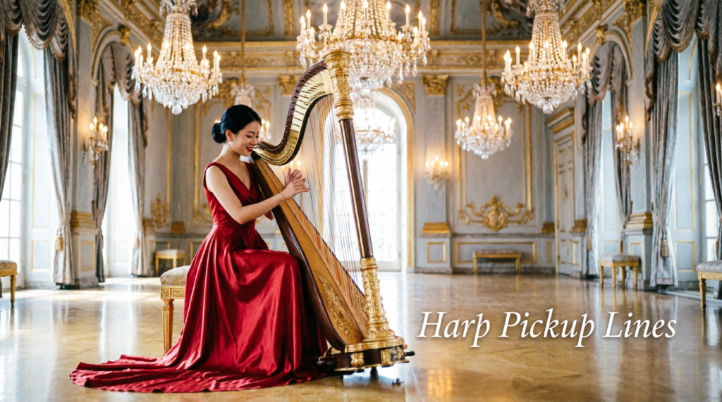 Cute Harp Pickup Lines