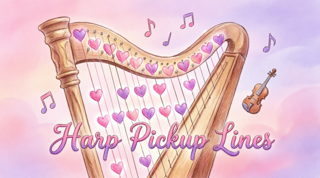 Funny Harp Pickup Lines
