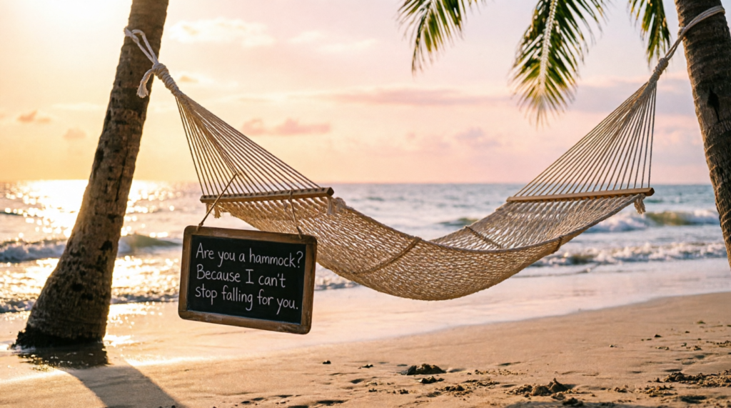 Flirty Hammock Pickup Lines