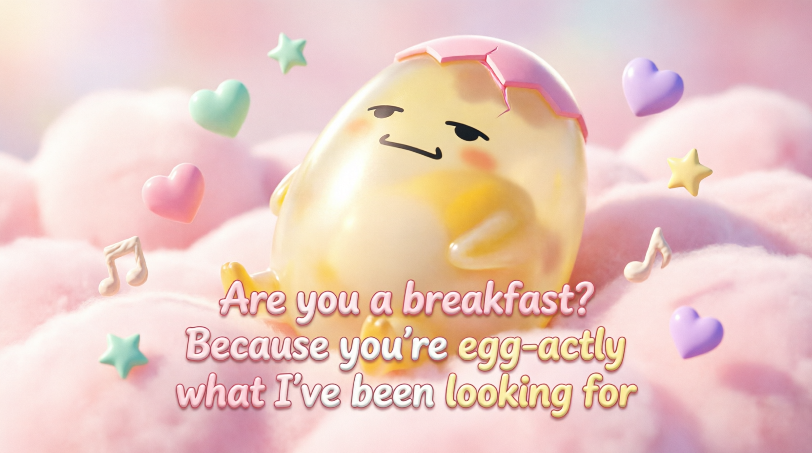 Gudetama Pickup Lines