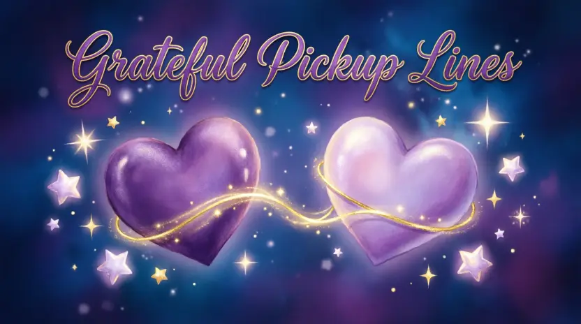 Cute Grateful Pickup Lines