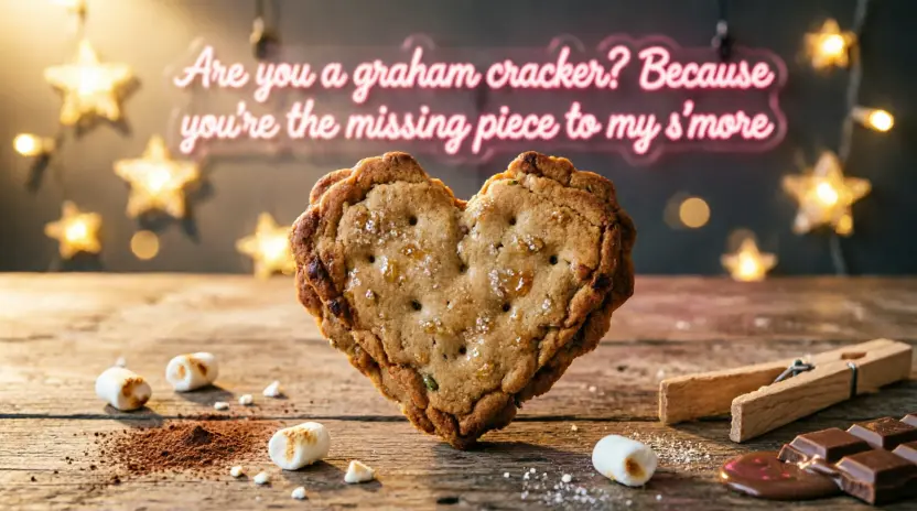 Cheesy Graham Pickup Lines