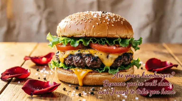 Hamburger Pickup Lines