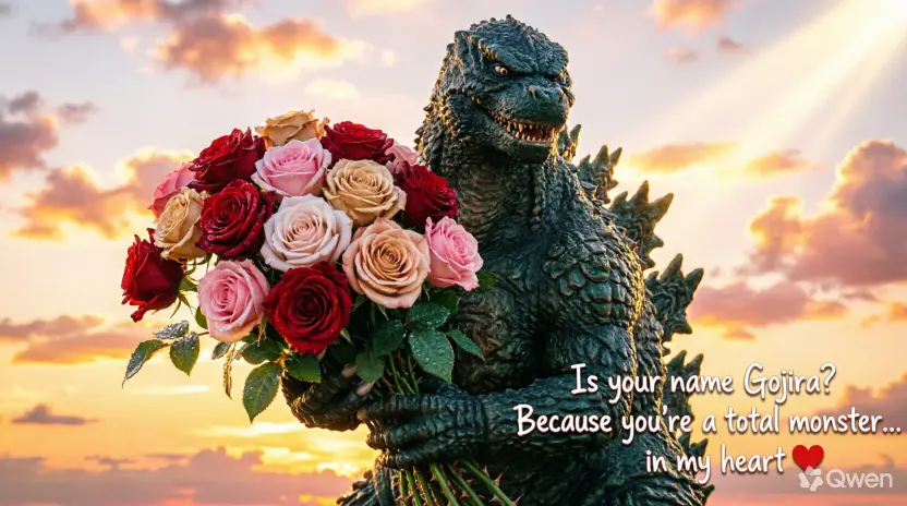 Funny Godzilla Pickup Lines