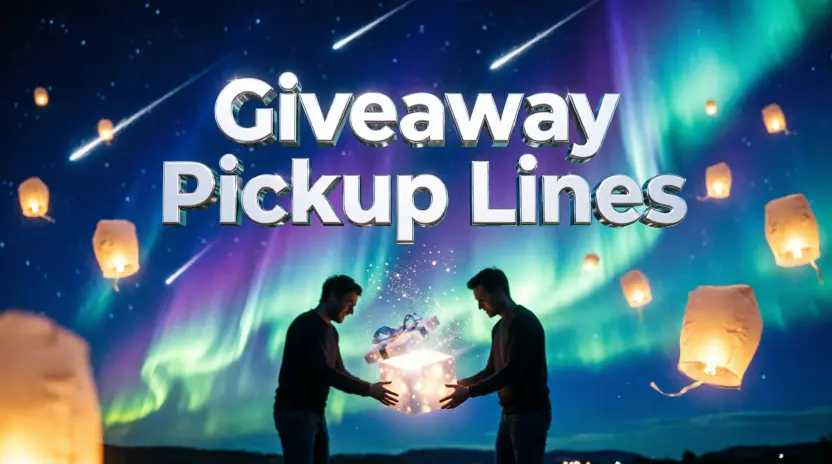Giveaway Pickup Lines