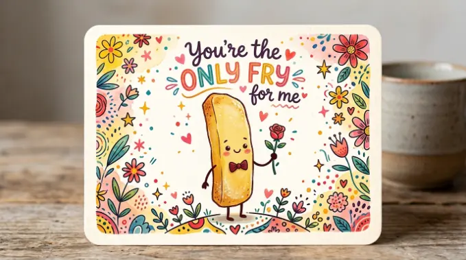 Cute Fries Pickup Lines